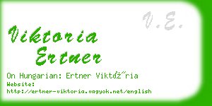 viktoria ertner business card